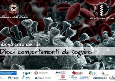 Coronavirus, ecco il decalogo delle corrette informazioni.