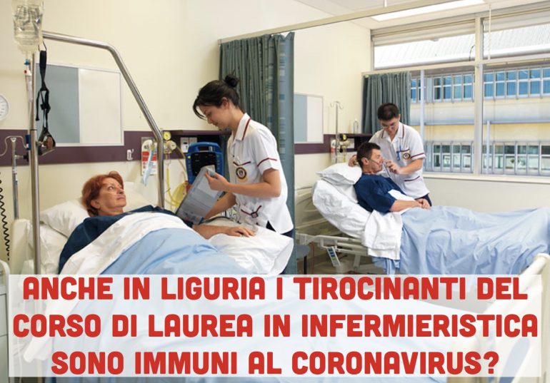 Coronavirus: scuole chiuse in Liguria. Solo gli aspiranti infermieri saranno obbligati a recarsi in tirocinio 1