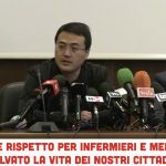Le autorità cinesi ringraziano lo Spallanzani:“Massimo rispetto per medici e infermieri che hanno salvato i cittadini cinesi”