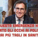 Emergenza Coronavirus:“Da ora mai più tagli in Sanità”