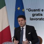 Coronavirus, Giuseppe Conte: “Guanti e mascherine gratis per tutti i lavoratori”