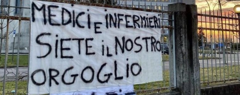 Coronavirus: gli italiani incoraggiano medici e infermieri. “Siete il nostro orgoglio”