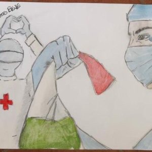 Krizia l'infermiera italiana che lascia Londra per aiutare il suo paese