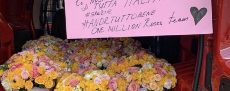 Osp. Sacco: 2.000 rose in dono a medici, infermieri e oss che combattono il Coronavirus