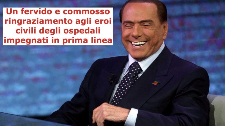 Silvio Berlusconi dona 10 milioni di euro per realizzare 400 posti letto di Terapia Intensiva 1