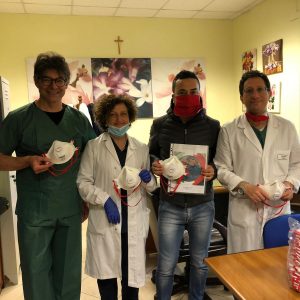 Azienda molfettese dona 100 mascherine a ospedale di Bisceglie. Papagni (Opi Bat): "Grande gesto di solidarietà"