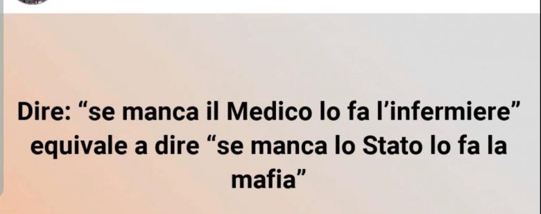 Paragonare la professione infermieristica alla mafia è un’offesa per tutto il paese 3
