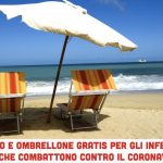 Campi Flegrei: ombrellone e lettino gratis per gli infermieri che combattono il Covid-19 per tutta la stagione balneare