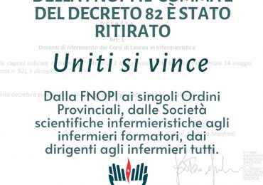 FNOPI, nei corsi di laurea in infermieristica docenti solo infermieri: nuovo decreto dell’Università