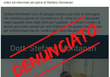 Gli infermieri denunciano Stefano Montanari