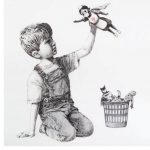 Il fumettista Banksy rende omaggio agli infermieri raffigurandoli come supereroi
