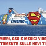Medici, infermieri e Oss in prima linea contro il Covid-19 viaggiano gratis sulle navi Tirrenia 1