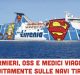 Medici, infermieri e Oss in prima linea contro il Covid-19 viaggiano gratis sulle navi Tirrenia 1