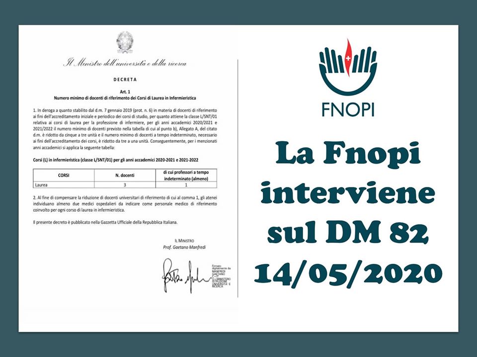 Meno infermieri nell'Università, Fnopi ne discute col ministro