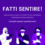Fatti sentire: il questionario per gli infermieri