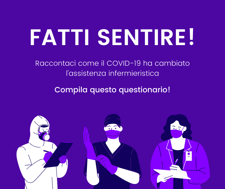 Fatti sentire: il questionario per gli infermieri