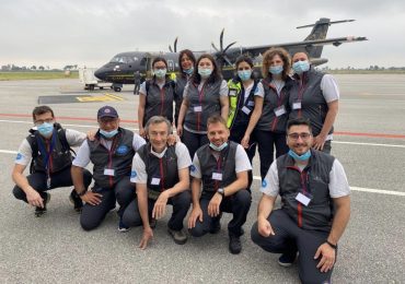 11 infermieri e medici specializzati in volo verso l’Armenia per combattere il Covid-19