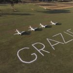 In volo sul Policlinico Tor Vergata per ringraziare tutti gli operatori sanitari. 4