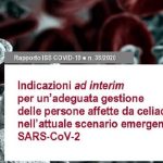 Coronavirus e celiachia: nessun rischio in più per chi segue la dieta e non è immunodepresso