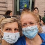 Infermieri in piazza per i propri diritti, uniti contro l'indifferenza