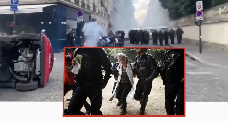 Medici e infermieri francesi protestano per i bassi stipendi: 16 arresti tra i manifestanti