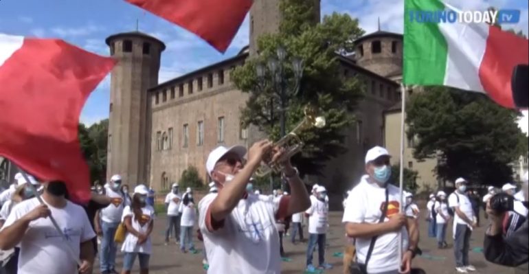 Nursing Up – Successo della manifestazione in piazza Castello a Torino