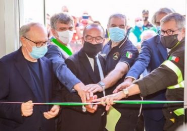 Barletta, inaugurato il distaccamento provinciale della Protezione civile