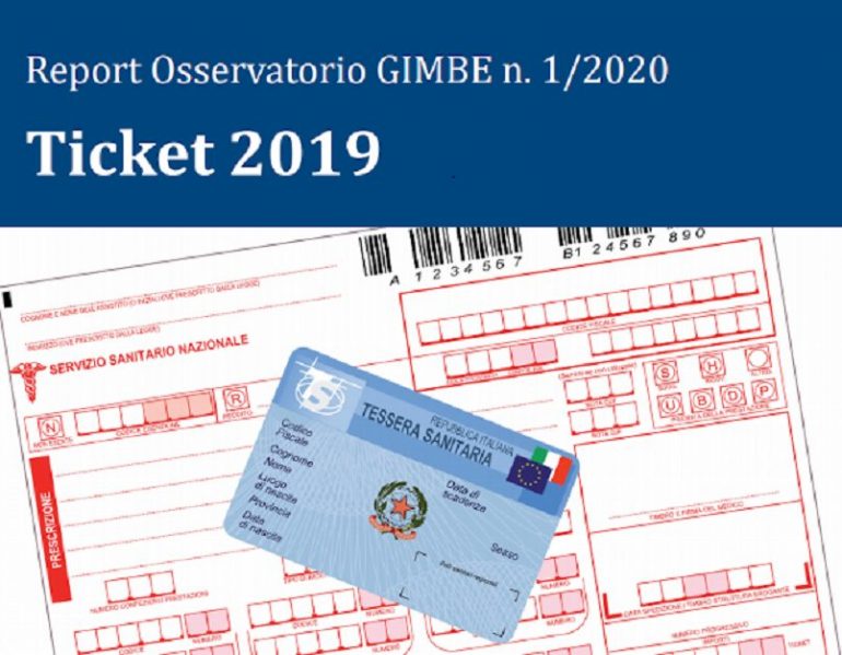 Ticket 2019: il Report dell'Osservatorio Gimbe