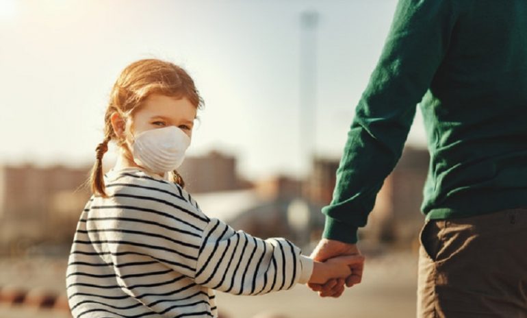 Coronavirus: i bambini e l'uso della mascherina