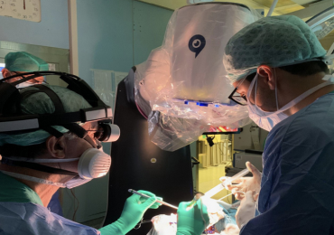 Milano, meningioma operato per la prima volta con un robotiscopio