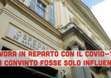 Positivo al Covid-19, va in reparto convinto che sia solo influenza: allarme in Ginecologia