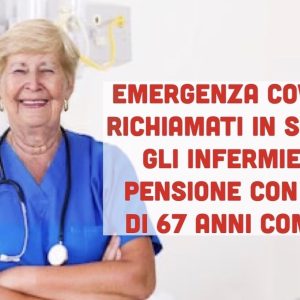 Covid-19: la Valle d’Aosta richiama in servizio infermieri e medici in pensione