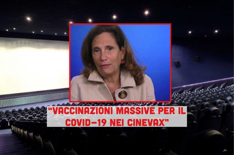 Covid-19: “Vaccinazioni di massa nelle sale cinema per rendere la procedura più indolore”
