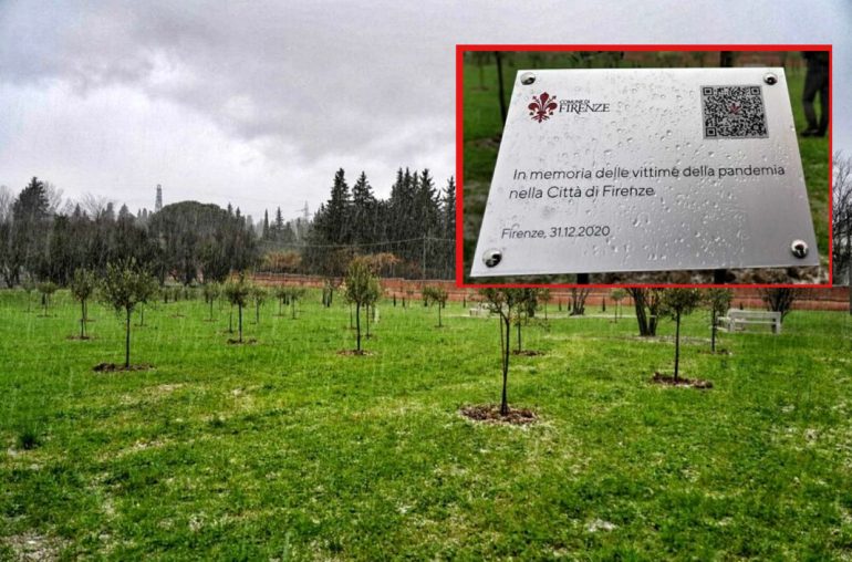 Firenze: nasce un bosco dedicato alle vittime del Covid-19