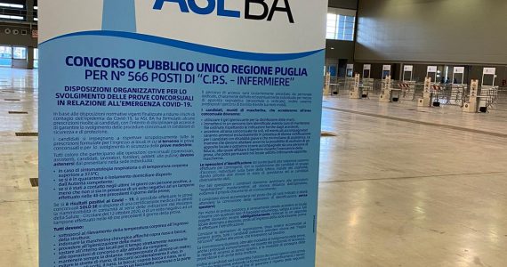Concorso infermieri Puglia: prima giornata di prove per 10 mila candidati. Gli Opi chiedono incontro urgente con Lopalco 2