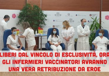 Covid-19: gli infermieri “svincolati” pronti a vaccinare tramite agenzia interinale a €13,50/ora