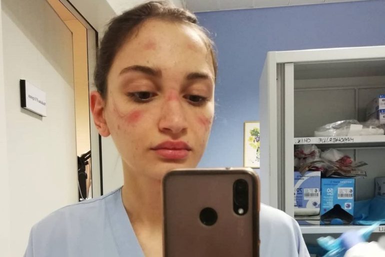 L'infermiera Alessia Bonari a Sanremo 2021: a nome di tutti gli eroi del Covid
