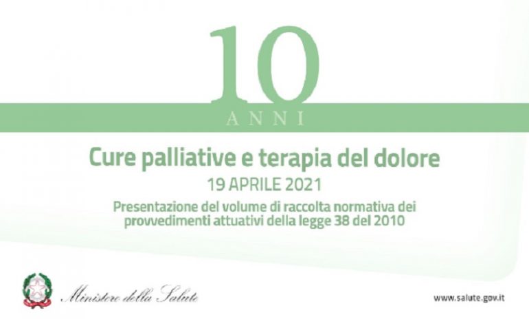 Cure palliative e terapia del dolore: un volume per i 10 anni dalla Legge 38