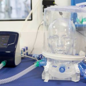 Il casco, il supporto ventilatorio per i pazienti Covid