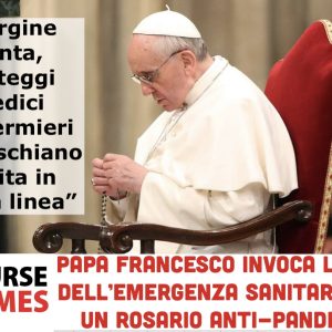 Papa Francesca:“Vergine Santa, proteggi