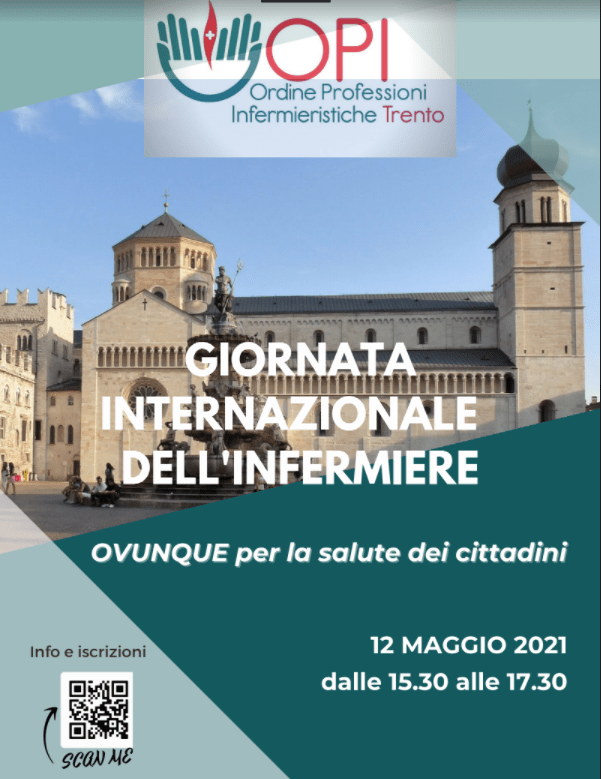 OPI Trento - Celebrazione Giornata Internazionale dell'Infermiere 12 maggio 2021