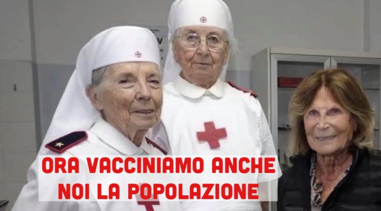 Dl Sostegni: anche le Crocerossine vaccineranno la popolazione contro il Covid-19