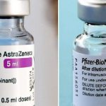 Coronavirus, novità dalla Gran Bretagna sul mix di vaccini AstraZeneca e Pfizer