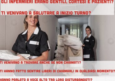 Tor Vergata: un questionario di gradimento preso da un hotel per valutare le competenze degli infermieri