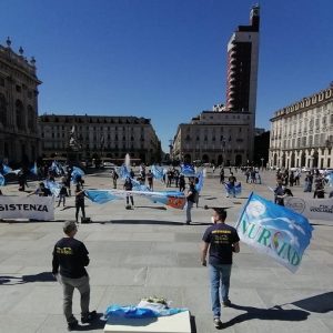 Torino, infermieri Nursind in piazza per la "dignità del personale"