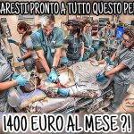 Non venite a dirci che mancano infermieri!