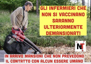 Le Asl dichiarano guerra agli infermieri NoVax: sarà inasprimento del demansionamento per loro