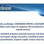 BOSTON SCIENTIFIC - RI-ACCESSO ALLE CORONARIE dopo un impianto TAVI (Sostituzione transcatetere della valvola aortica )