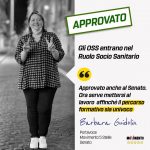 È fatta: gli oss entrano nel ruolo socio sanitario