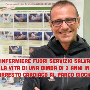 Infermiere fuori servizio salva la vita a bimba di 3 anni colta da arresto cardiaco al parco giochi 2